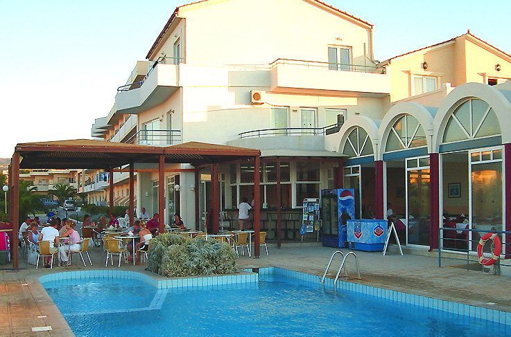 Seafront Beach Hotel Apartments Rethymno Exterior foto