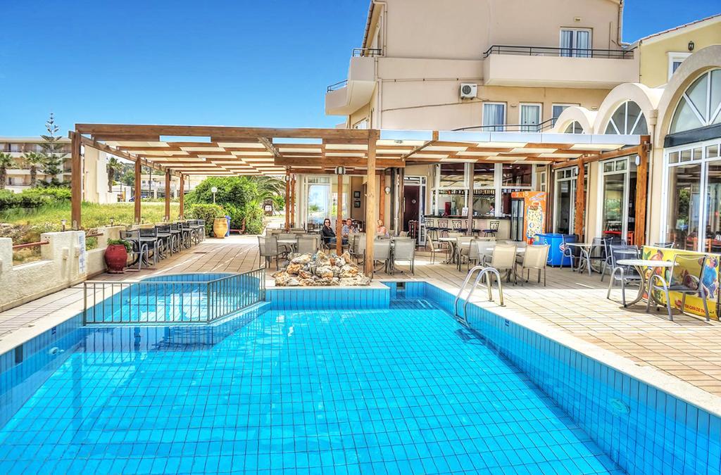 Seafront Beach Hotel Apartments Rethymno Exterior foto