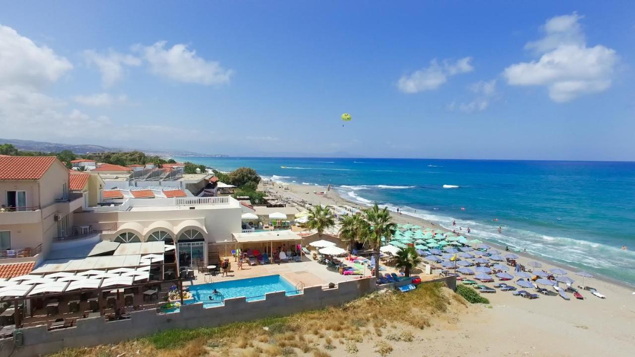Seafront Beach Hotel Apartments Rethymno Exterior foto