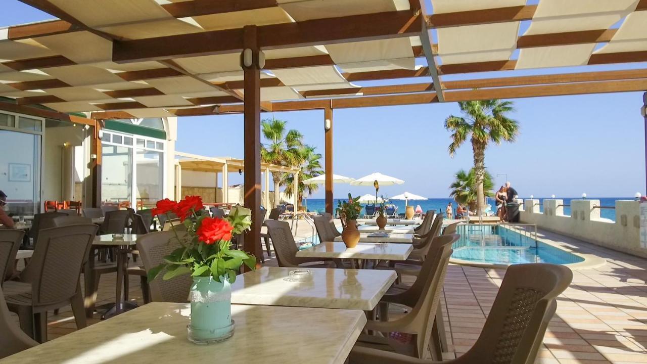 Seafront Beach Hotel Apartments Rethymno Exterior foto