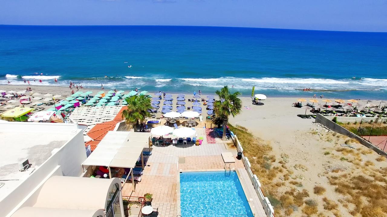 Seafront Beach Hotel Apartments Rethymno Exterior foto